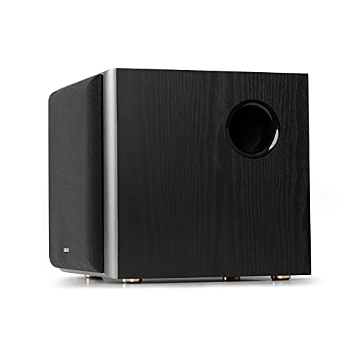 Edifier M601DB Computer Speaker System with Wireless Subwoofer, 2.0+1 Bookshelf Sound System, Bluetooth 5.1 AptX, 110W RMS, for Desktop, Laptop, Tablets, Phone, TV, Black