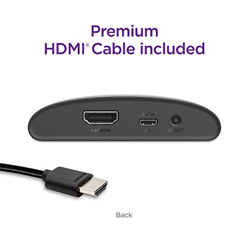 Roku Express 4K+ 2021 | Streaming Media Player HD/4K/HDR with Smooth Wireless Streaming and Roku Voice Remote with TV Controls, Includes Premium HDMI® Cable