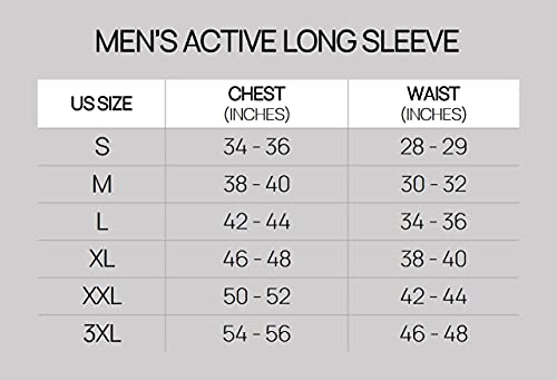 3 Pack: Mens Long Sleeve T-Shirt Mesh Workout Clothes Dry Fit Gym Crew Tee Casual Athletic Active Performance Casual Wicking Exercise Clothing Running Cool Sport Hiking Training Top UPF- Set 5, 2XL