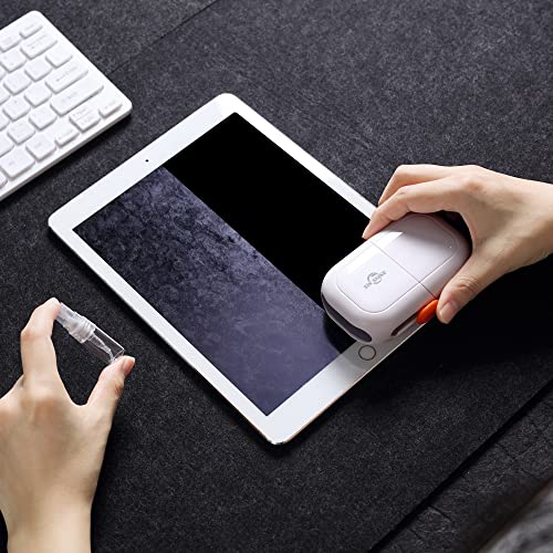 SIN SHINE 7-in-1 Electronics Cleaner Kit - Laptop Cleaner Keyboard Cleaner Set with Keyboard Brush - Electronic Cleaner Box for PC Monitor, TV, Phone, Computer (BBH01-White)