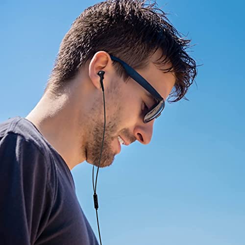 Earbuds Headphones with Microphone Pack of 5, Noise Isolating Wired Earbuds, Earphones with Powerful Heavy Bass Stereo, Compatible with Android, iPhone, iPad, Laptops, MP3 and Most 3.5mm Interface