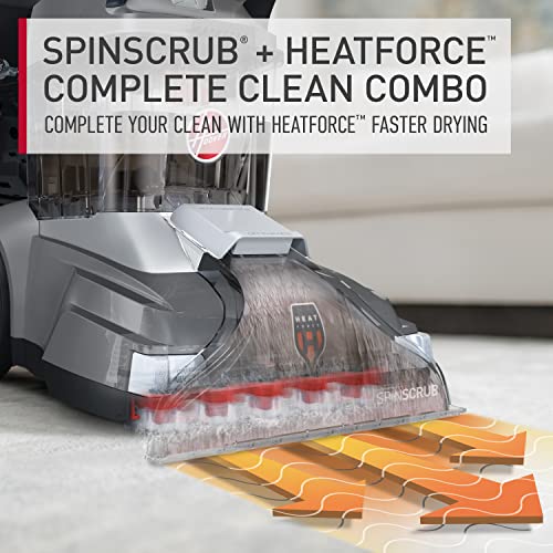 Hoover Powerscrub XL Pet Carpet Cleaner Machine, Upright Shampooer, FH68050, Black