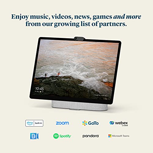 Meta Portal Plus - Smart Video Calling 14” Touch Screen with Stereo Speakers