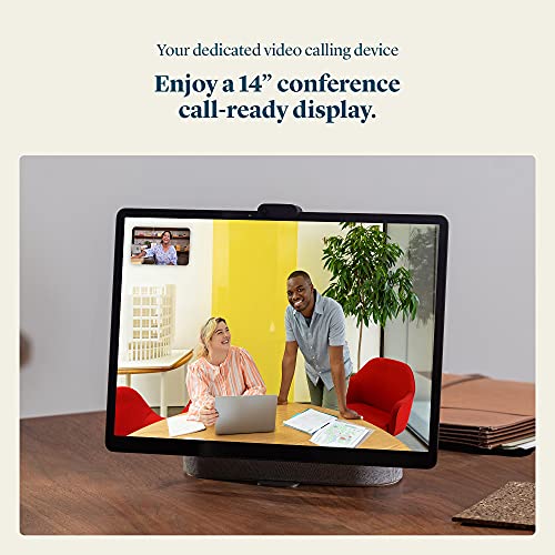 Meta Portal Plus - Smart Video Calling 14” Touch Screen with Stereo Speakers