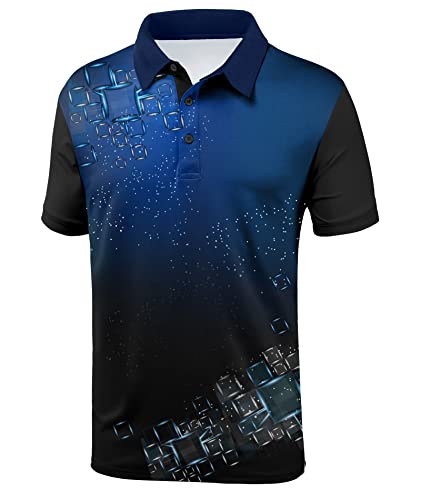 Golf Polo Shirts for Men Short Sleeve Athletic Tennis T-Shirt in Diverse Colors and Sizes By ZITY 