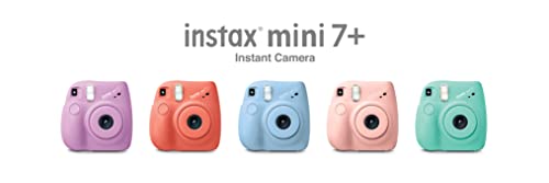 Fujifilm Instax Mini 7+ Camera with - Seafoam Green (Renewed)