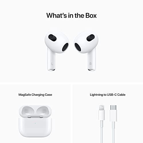 Apple AirPods 3rd Generation Wireless Earbuds with MagSafe Charging Case