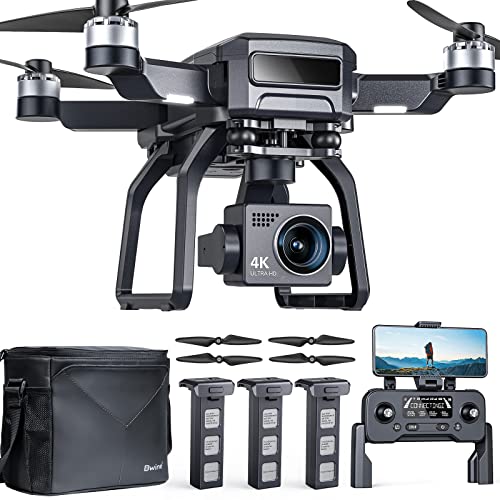 Bwine F7GB2 GPS Drone in flight, capturing stunning 4K aerial photos and videos.