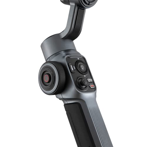 Zhiyun Smooth 5 Smartphone Gimbal Stabilizer for iPhone 13 Pro Max Mini 12 11 XS X XR 8 Professional 3-Axis Phone Gimbal Video Stabilizer with Face Object Tracking Timelapse