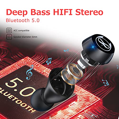 Wireless Earbuds with Cute People Animation Game Shaped Charging Case, Super Hero Modeling Cartoon Bluetooth Headphones, Classic Anime Themed Wireless Bluetooth Earbuds for Adults Boys Teens