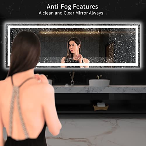 Lighted Bathroom Vanity Mirror for Wall