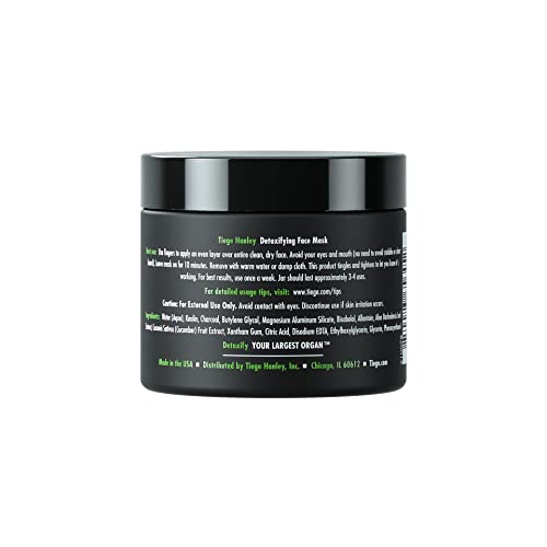 Tiege Hanley Detoxifying Clay Mask for Men | Draws Out Impurities | Improves Skin Texture and Appearance | 2 fluid ounces (ABOUT 10 USES) | Made in the USA