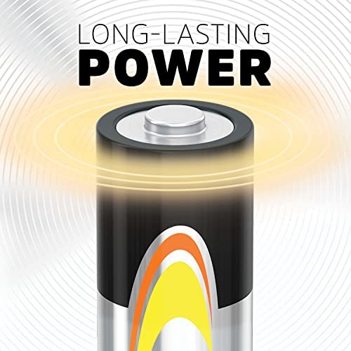Energizer 9 Volt Batteries, Long-Lasting Alkaline Power Batteries (8 Pack)