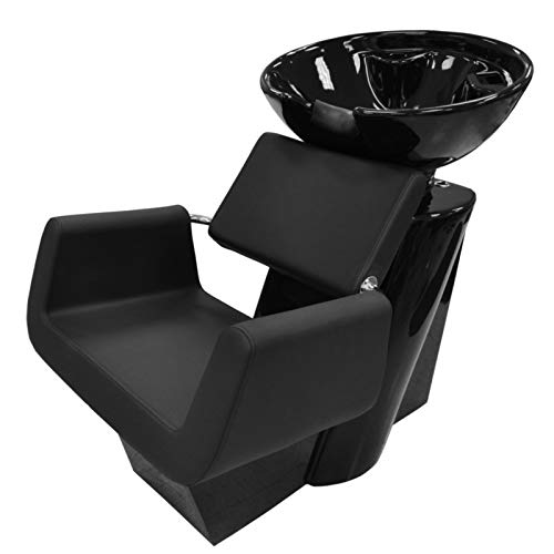 ARON Shampoo Backwash Unit w/Shampoo Bowl, Sink & Faucet for Beauty Salon, Barber Shop, Spa, Rehab