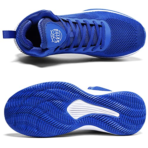Beita Tennis Shoes Basketball Sneakers Men Breathable Sports Shoes Anti Slip, Blue, 7