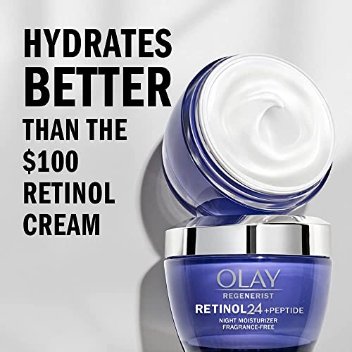 Olay Regenerist Vitamin C + Peptide 24 Brightening Face Moisturizer.