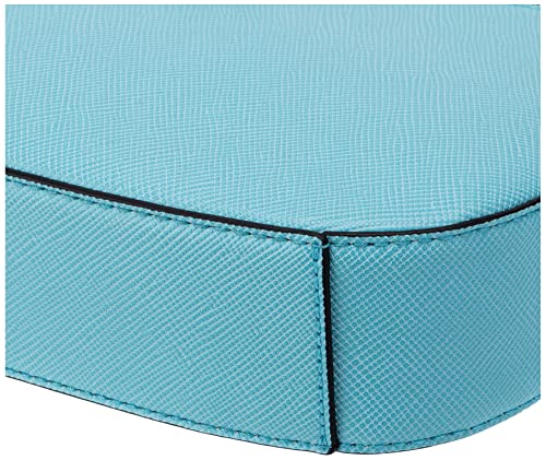 GUESS Alexie Top Zip Shoulder Bag Turquoise One Size