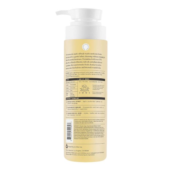 Naturium The Glow Getter Multi-Oil Body Wash, 16.9 fl oz