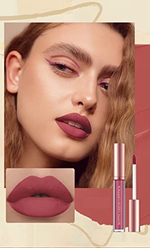 Save Up to 22% On a 12Pcs Matte Liquid Lipstick Plus Lip Liner Pens Set, One Step Lips Makeup