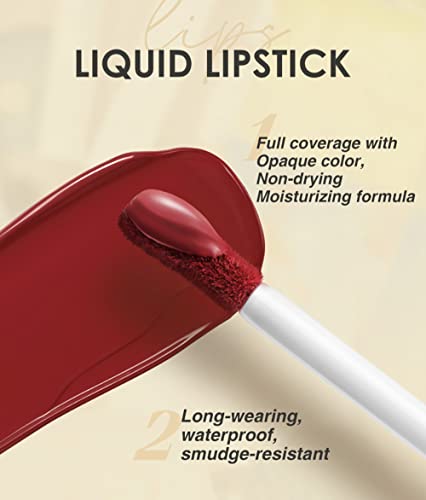 Save Up to 22% On a 12Pcs Matte Liquid Lipstick Plus Lip Liner Pens Set, One Step Lips Makeup