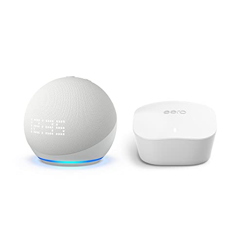 Echo Dot (5th Gen, 2022 release) with clock - P