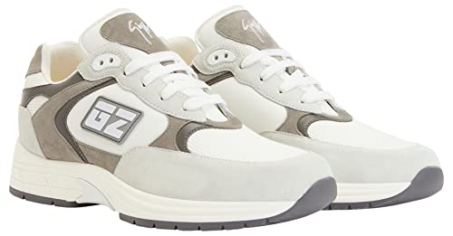 Giuseppe Zanotti, New GZ Runner Low Top Sneakers, 13, Grey
