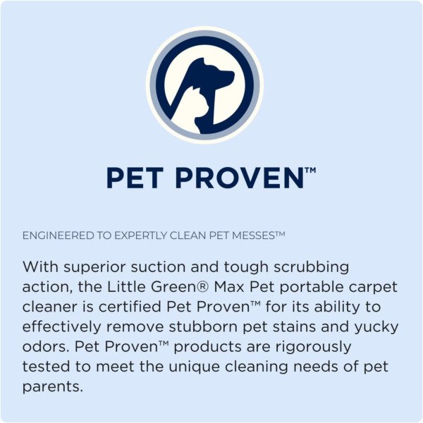 BISSELL Little Green Max Pet Portable Carpet Cleaner, 3860