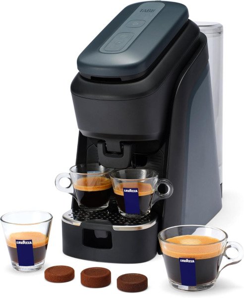 Lavazza Tabli Espresso Machine, works with 100% Coffee Tabs (Black)