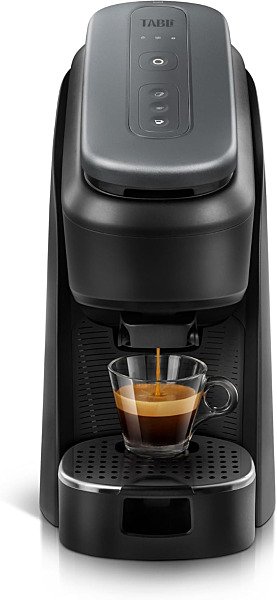 Lavazza Tabli Espresso Machine, works with 100% Coffee Tabs (Black)