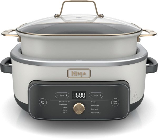 Ninja® PossibleCooker™ PRO Plus, 8.5-qt, Amazon Exclusive Bone & Champagne