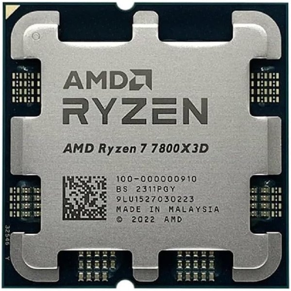 AMD Ryzen 7 7800X3D AM5 Gaming CPU with C00LER MASTER Hyper Spectrum V3 150W 120mm PWM Air Cooler (4.2-5.0GHz, 8-Core, 16-Threaded Desktop Processor with 3D V-Cache Tech & 86W Peak Power Consumption)
