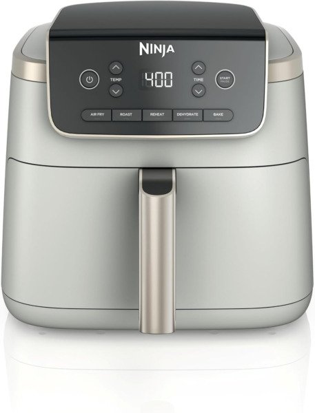 Ninja Air Fryer Pro, 5 Qt, 5-in-1, Amazon Exclusive Bone & Champagne