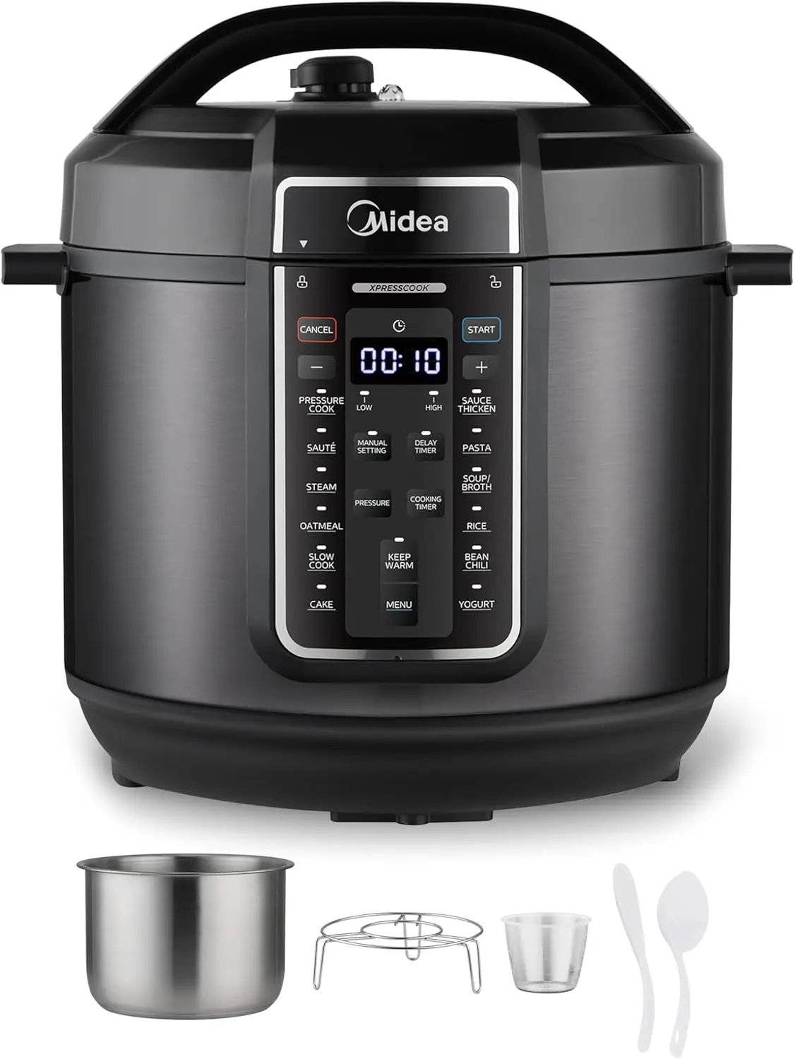 12-in-1 Electric Pressure Cooker, 8 Quarts, Multi-Functional Programmable Slow Cooker with 12 Presets