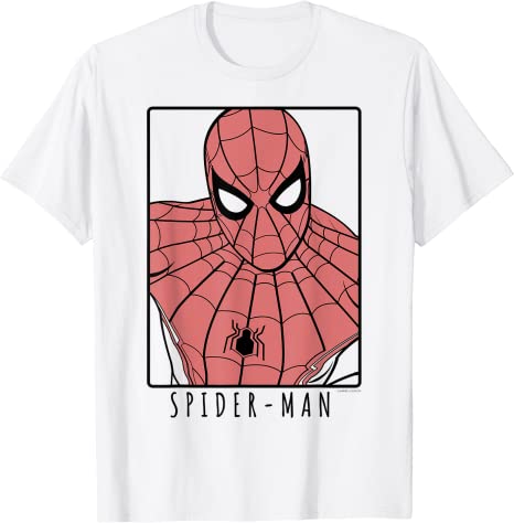 Marvel Spider-Man Far From Home Ornate Simple Poster T-Shirt