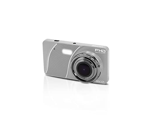 Minolta MNCD450 1080p Car Camcorder w/4.0" LCD Monitor (Gunmetal)