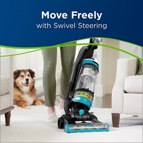 BISSELL CleanView Swivel Pet vacuum on carpet