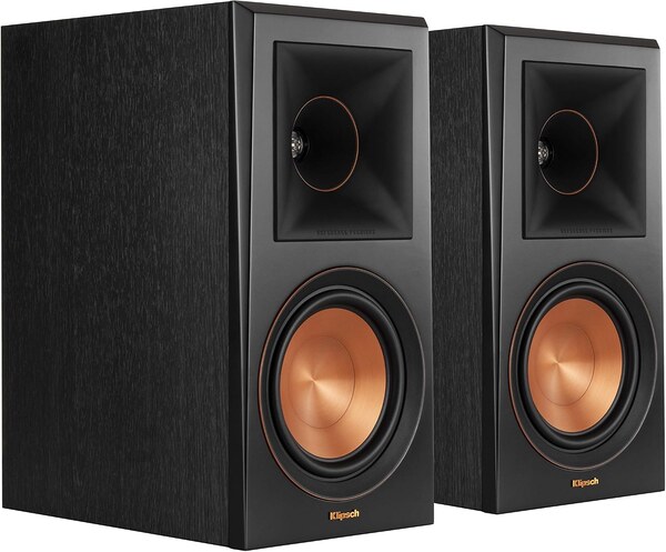 Klipsch RP-600M Reference Premiere Bookshelf Speakers Pair Ebony