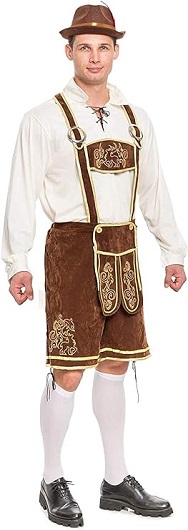 Perfect for Festivals & Parties: Spooktacular Men's Oktoberfest Costume