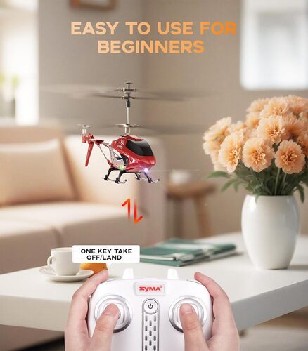 Helicopter - Indoor Remote Control - Easy to use for Kids beginners