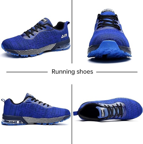 Men's Running Shoes - Breathable Knit Upper