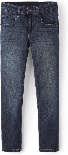 The Children's Place boys Stretch Super Skinny Jeans, Raw Vintage, 4 husky