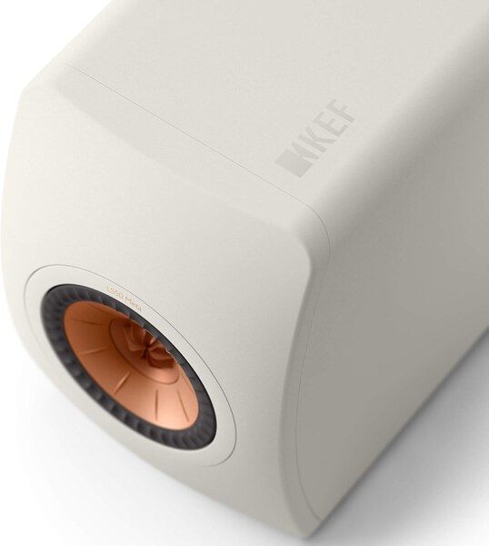 KEF LS50 Meta Bookshelf Speaker Mineral White
