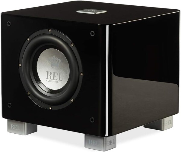 REL T/7x 8-Inch Powered Subwoofer