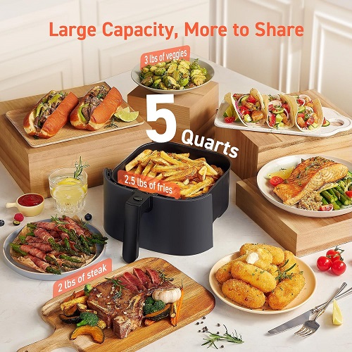 Air Fryer Pro LE 5-Qt Airfryer, Quick and Easy - Cooks Food with Less Oil from COSORI