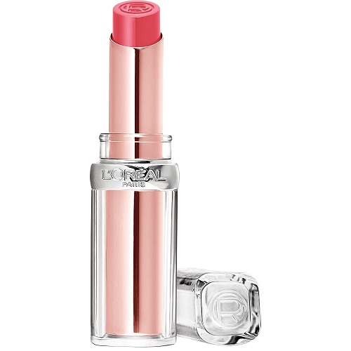 L'Oreal Paris Glow Paradise Hydrating Balm-in-Lipstick with Pomegranate Extract, Peach Charm