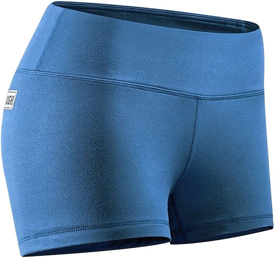Tough Mode Women's Mid Rise 3"/ 5" Athletic Running Workout Shorts Active Yoga Volleyball WOD Compression Short Booty