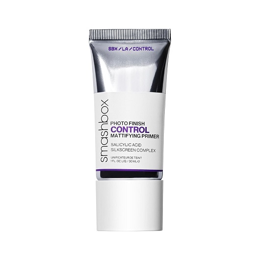 Smashbox Photo Finish Control Mattifying Makeup Primer with Salicylic Acid - An Oil- Controlling Primer for Matte Looking Skin - Standard, 1.01 fl oz