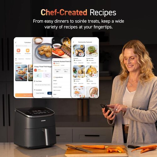 COSORI Air Fryer TurboBlaze Chef-Created Recipes