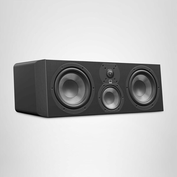 SVS Ultra Evolution Center Channel Speaker Piano Gloss Black Front View