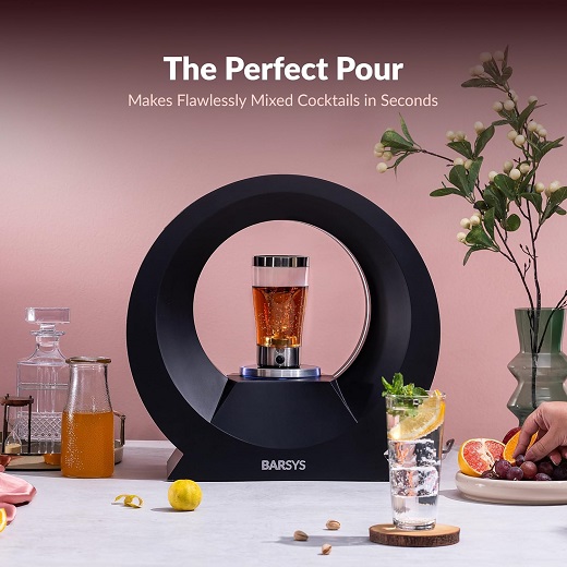Barsys 360 Cocktail Maker: Sleek and modern design for your home bar.